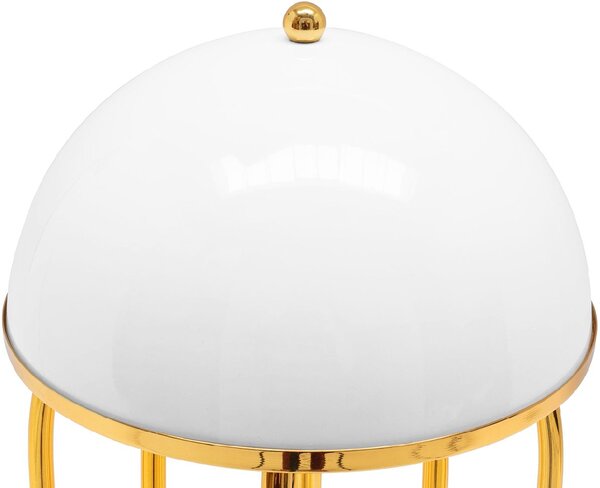 Moosee Bottega stolní lampa 2x5 W bílá-zlatá MSE010300151