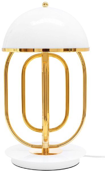 Moosee Bottega stolní lampa 2x5 W bílá-zlatá MSE010300151