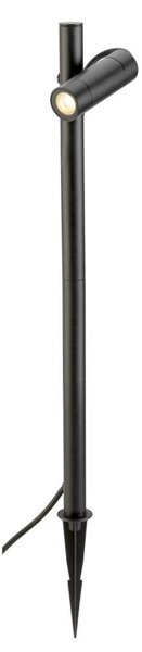BIG WHITE SLV HELIA SLIM Pole Single LED, venkovní stojací lampa, černá IP65 3000K 1007868