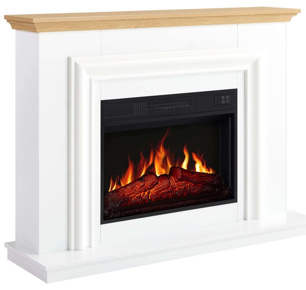 Elektrický krb ArtiFlame Marbelya AF23S, bílý