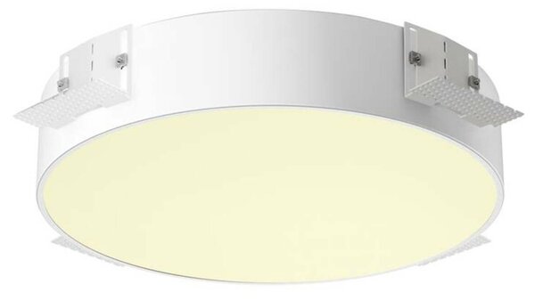 BIG WHITE SLV MEDO 40 vestavné svítidlo do stropu, bez rámu, 3000/4000K, 80°, IP20, kulaté, bílé 1008632