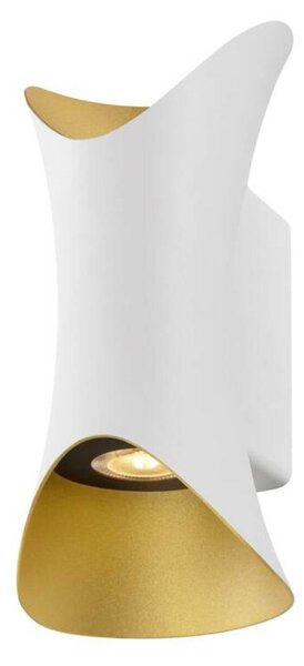 BIG WHITE SLV MODELA nástěnné svítidlo, up/down, 2700K, fáze, bílá/zlatá 1007806
