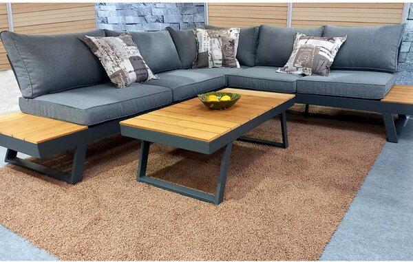 Doppler LIVORNO LOUNGE set - rohová zahradní souprava