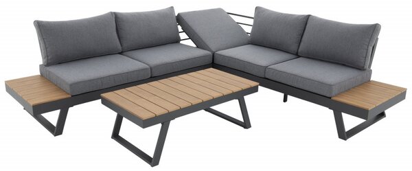 Doppler LIVORNO LOUNGE set - rohová zahradní souprava