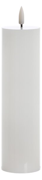 Mondex LED svíčka IDALIA 21 cm bílá