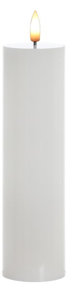 Mondex LED svíčka IDALIA 21 cm bílá