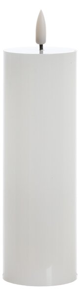 Mondex LED svíčka IDALIA 18 cm bílá