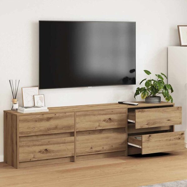 TV jednotky 2 ks Artisanový dub Kompozitní dřevo 3385629