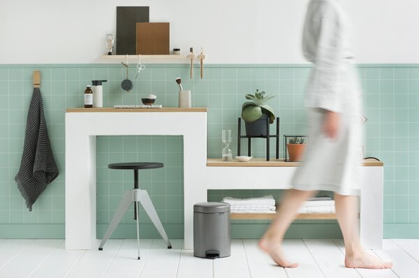 Brabantia NewIcon odpadkový koš 5 l šedá 112683