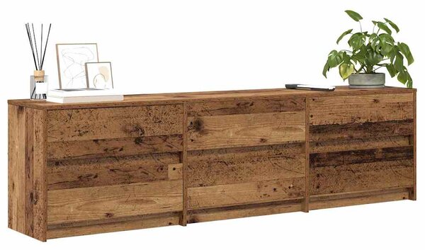 TV jednotky 180 x 34 x 50 cm Staré dřevo Kompozitní dřevo 3385628