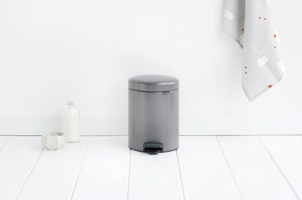 Brabantia NewIcon odpadkový koš 5 l šedá 112683