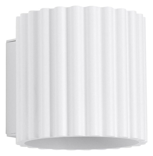 Sollux SL.1781 - Nástěnné svítidlo AURA 1xG9/10W/230V bílá