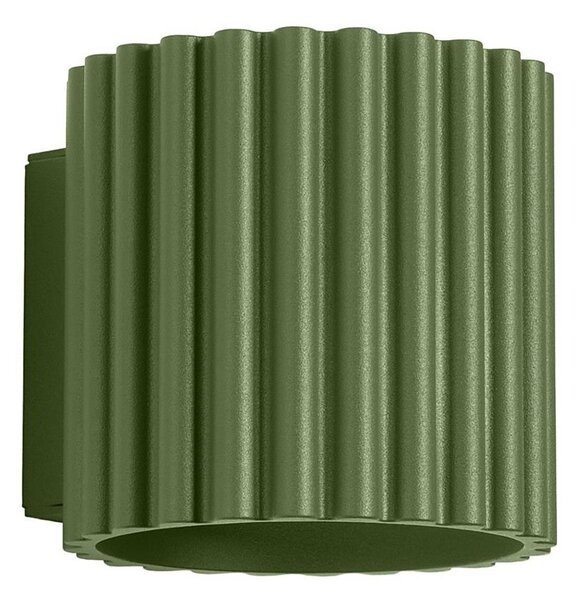 Sollux SL.1796 - Nástěnné svítidlo AURA 1xG9/10W/230V zelená