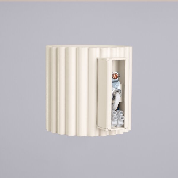 Sollux SL.1791 - Nástěnné svítidlo AURA 1xG9/10W/230V krémová