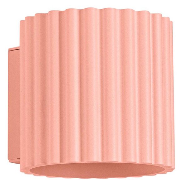 Sollux SL.1826 - Nástěnné svítidlo AURA 1xG9/10W/230V růžová