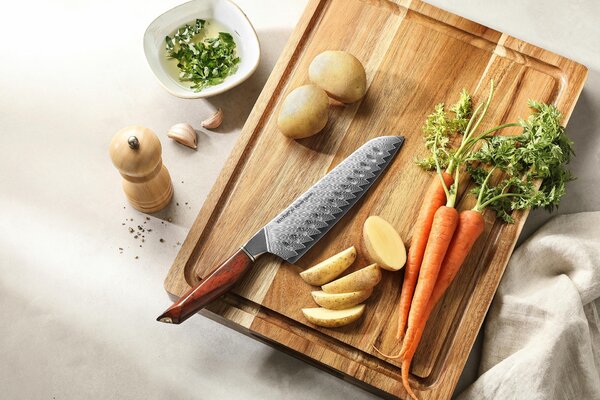 Santoku nůž XinZuo Xing X03 7,5"