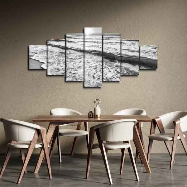 Obraz - Západ slunce u moře (210x100 cm)