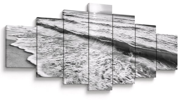 Obraz - Západ slunce u moře (210x100 cm)