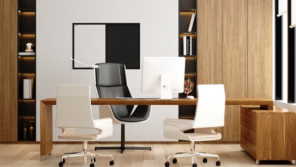 Allboards,Tabule COMBI - černý korek / magnetická bílá 60x40 s černým lakovaným dřevěným rámem,TMK64BK