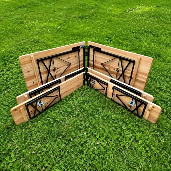 BRIMO Pivní set 220 x 50 cm stůl a 2 lavice