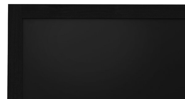 Allboards,Tabule černá křídová v dřevěném černém rámu 70x50 cm- výhodný set s příslušenstvím,TB75BK_SET