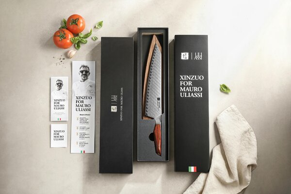 Šéfkuchařský nůž Bunka XinZuo Xing X03 10"