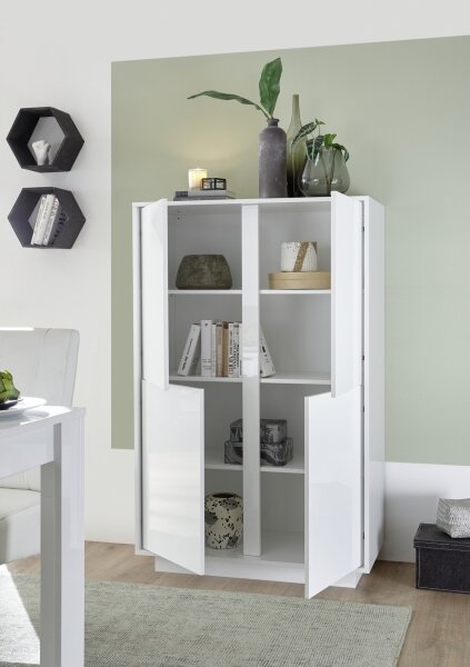 Komoda IDEA 92x145x43 cm bílá