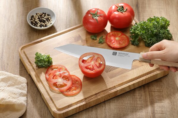 Šéfkuchařský nůž Bunka XinZuo Zhen QE PM8M 8.5"