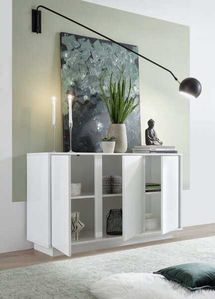 Komoda IDEA 138x79x43 cm bílá