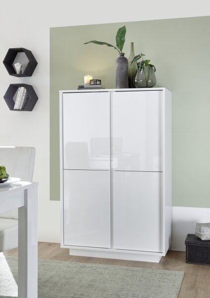 Komoda IDEA 92x145x43 cm bílá