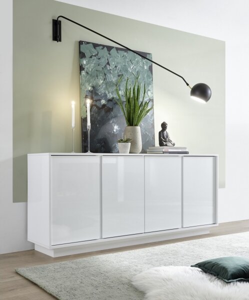 Komoda IDEA 180x79x43 cm bílá