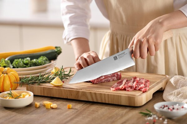 Šéfkuchařský nůž Bunka XinZuo Zhen QE PM8M 8.5"