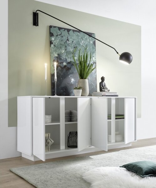 Komoda IDEA 180x79x43 cm bílá