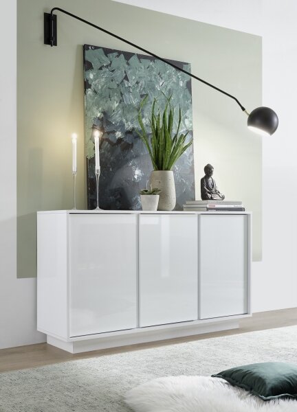Komoda IDEA 138x79x43 cm bílá