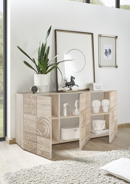 Komoda ARIA 181x84x43 cm dub sonoma