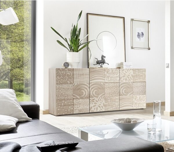 Komoda ARIA 181x84x43 cm dub sonoma
