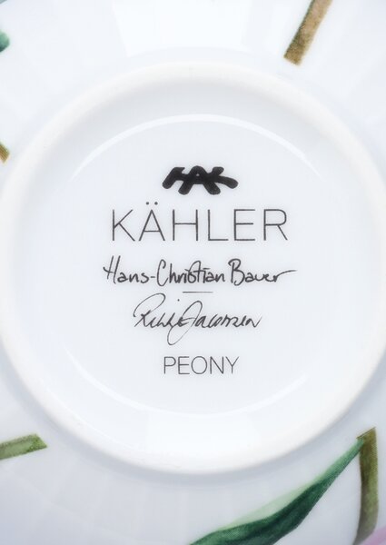 Kähler Design Porcelánový hrnek Hammershøi Peonies KD581