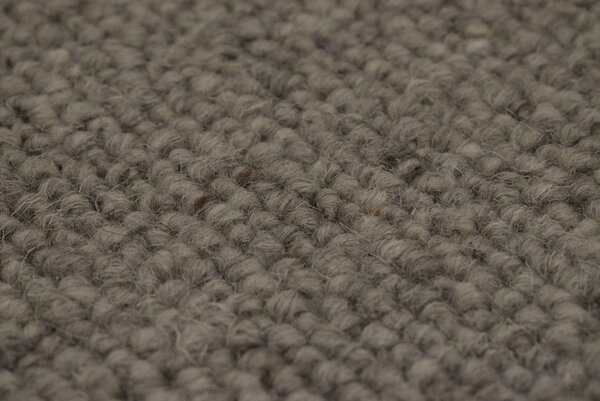 Vlněný koberec Alfawool 40 - hnědý