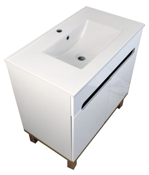 Comodo Koupelnová skříňka s keramickým umyvadlem Orion W 80