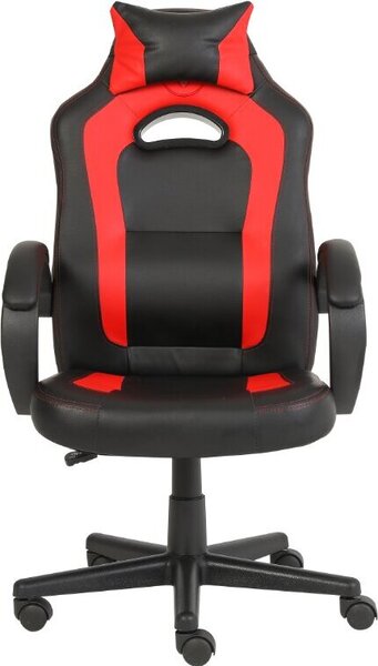 Qware DELTA Gaming Chair - nastavitelná herní židle s 2D područkami a nastavením výšky Červená