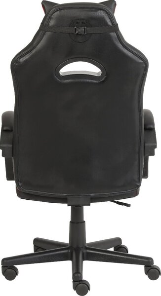 Qware DELTA Gaming Chair - nastavitelná herní židle s 2D područkami a nastavením výšky Červená