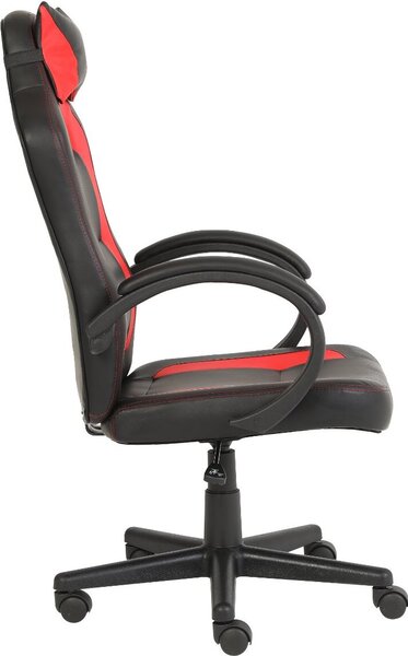 Qware DELTA Gaming Chair - nastavitelná herní židle s 2D područkami a nastavením výšky Červená