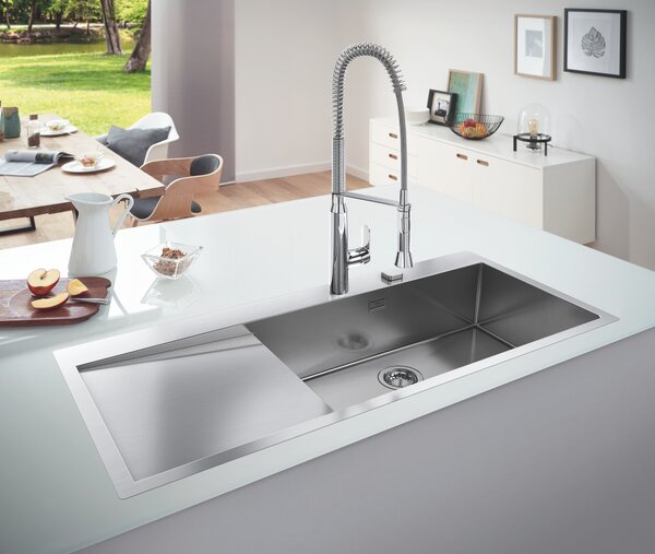 Grohe K1000 ocelový dřez 116x52 cm 31582SD1