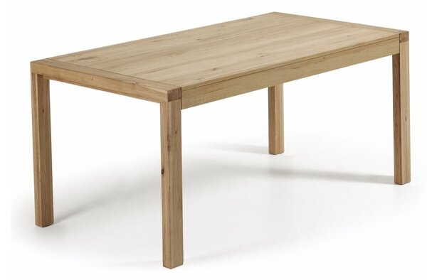 Dubový rozkládací jídelní stůl Kave Home Vivy, 180 x 90 cm