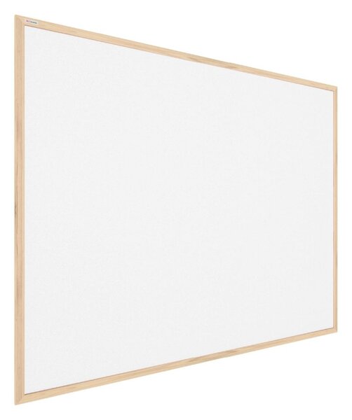 Allboards, korková tabule v dřevěném rámu 60x40 cm- BÍLÁ,TKWHITE64D