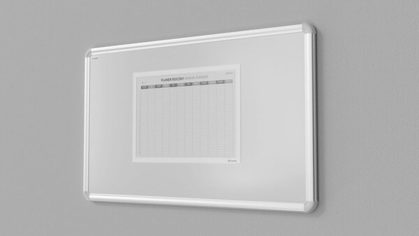 Allboards, A4 magnetická kapsa bílá, RMA4W