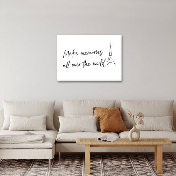 Obraz - Make memories (70x50 cm)