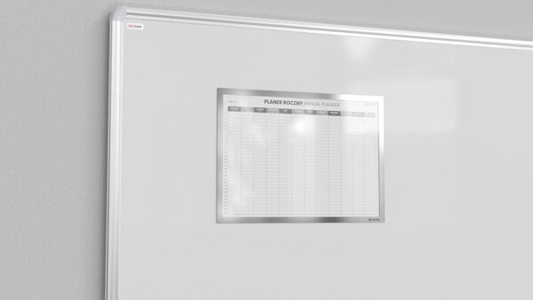 Allboards, A4 magnetická kapsa stříbrná, RMA4S