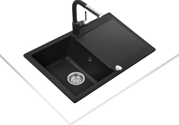 Teka Clivo granitový dřez 78x49.5 cm šedá/grafitová/onyx 40148000