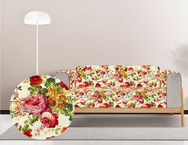 Ervi gobelínový přehoz na sedačku/postel - Spring Garden